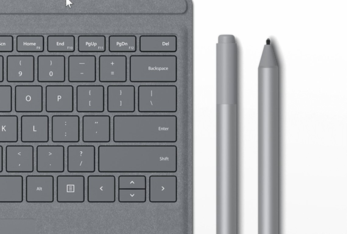 surface pen and keyboard