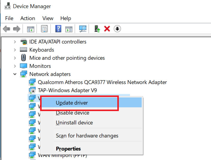 Update Ethernet driver