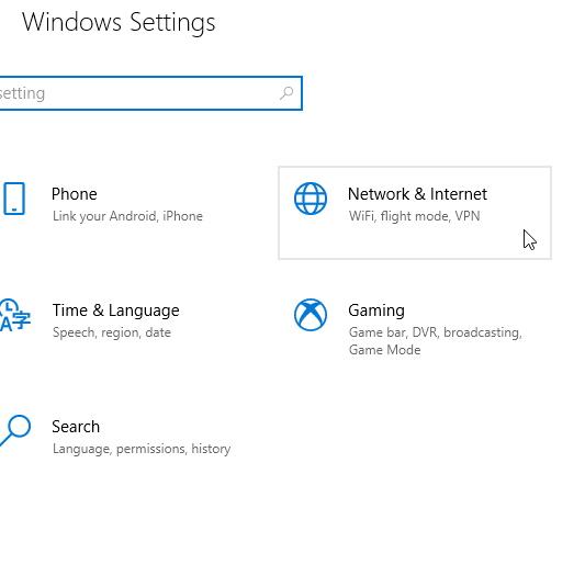 network & internet windows 10 unable to access shared folder