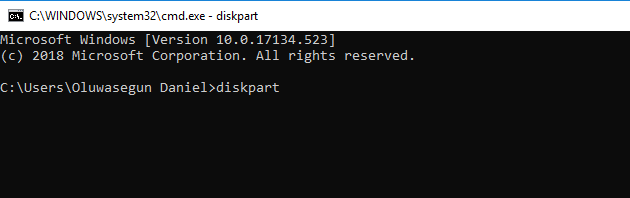 diskpart can't format micro sd