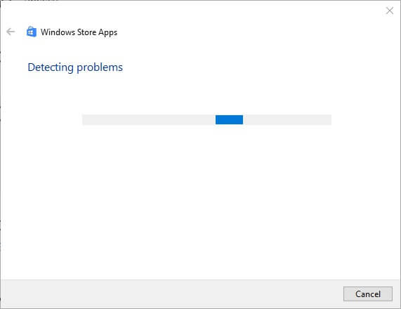 windows store apps troubleshooter error code 0xa00f4271
