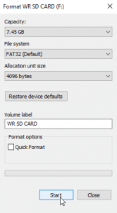 What to do if Windows was unable to format Micro SD card