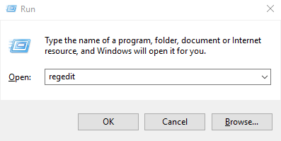 regedit run window exe files not opening windows 7