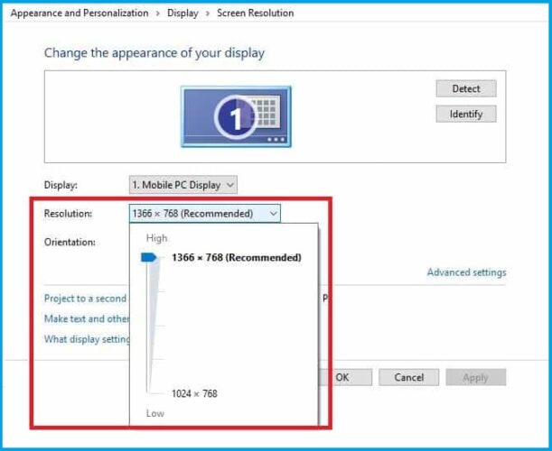 windows desktop frame rate dropping