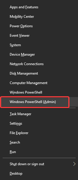 powershell windows can't find python executable