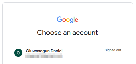 google account 