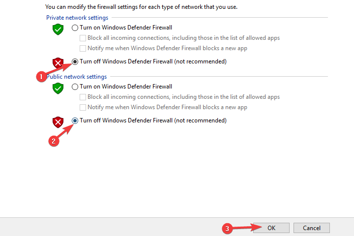 disable windows defender