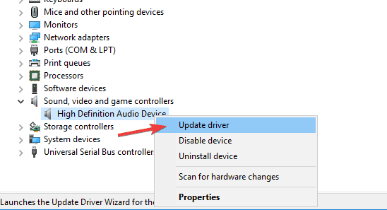 update driver can't turn on Spatial Sound