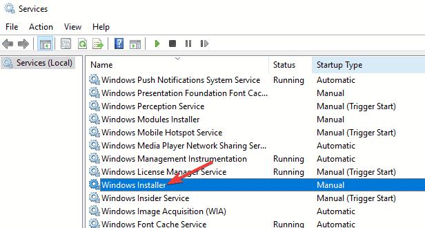 windows installer Only one instance of Wusa.exe is allowed to run