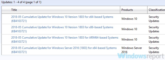 windows update catalog error 0x80240034