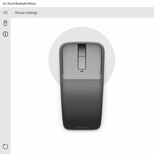 Manage settings with Arc Touch Mouse App