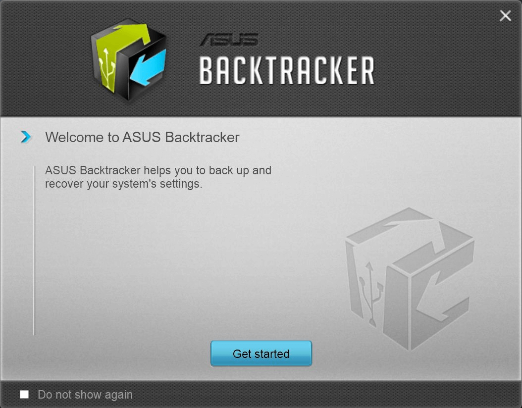 Asus Backtracker