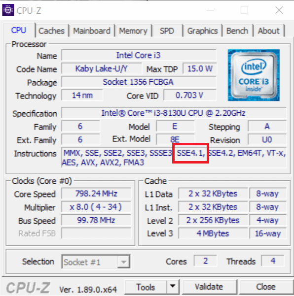 CPU-Z Instructions