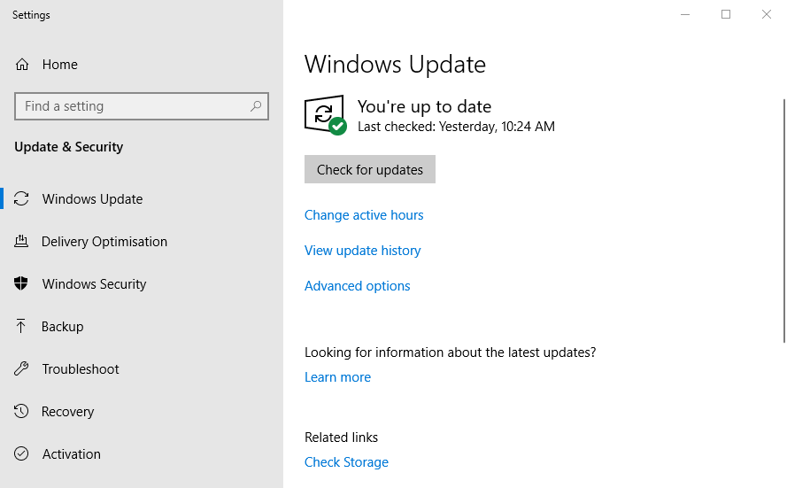 Gathering required information Windows Installer error