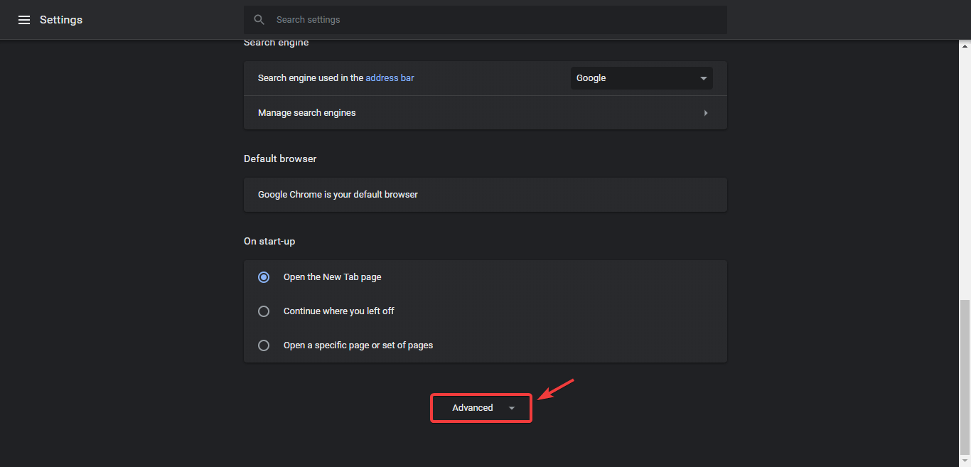 advanced settings my browser automatically opens advertisement websites