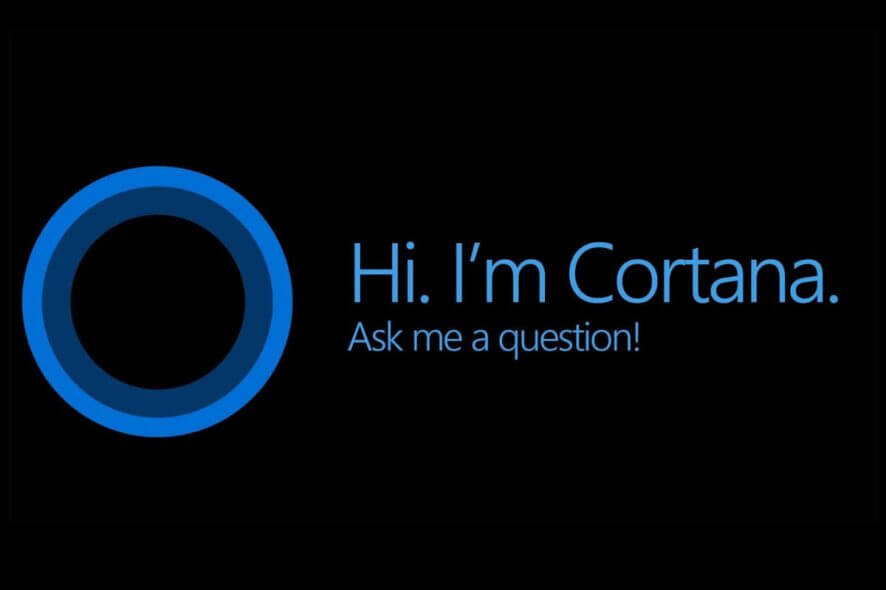 smart Cortana conversational AI technology