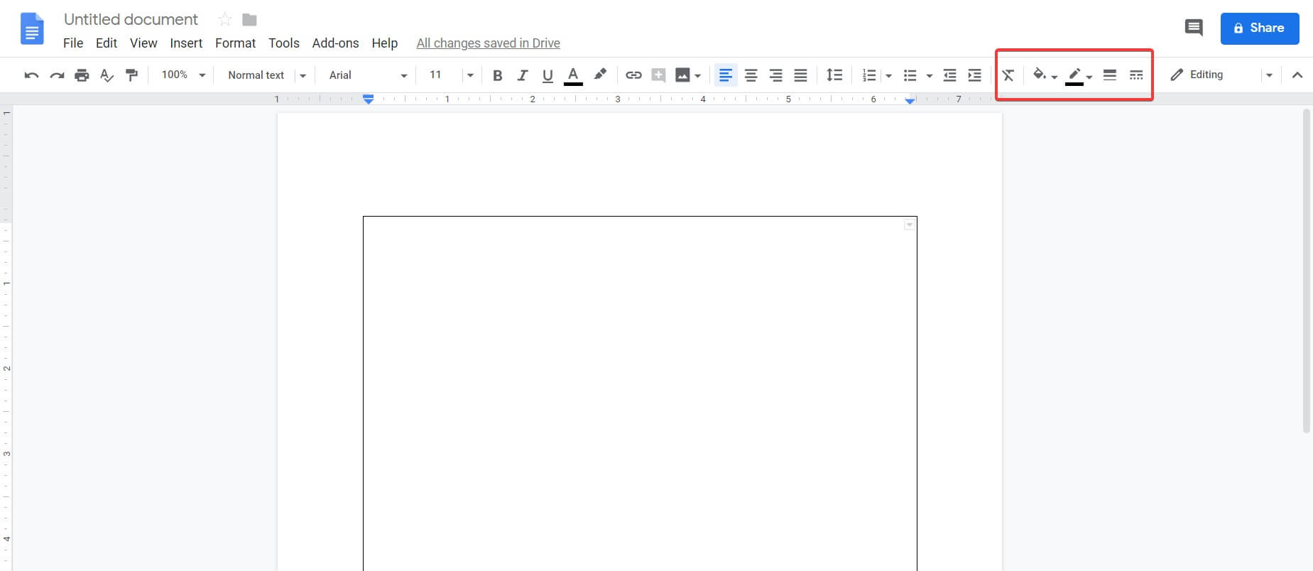 Google Docs Border Templates