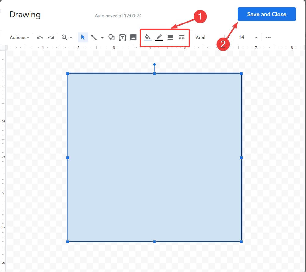 Google Doc Border Template