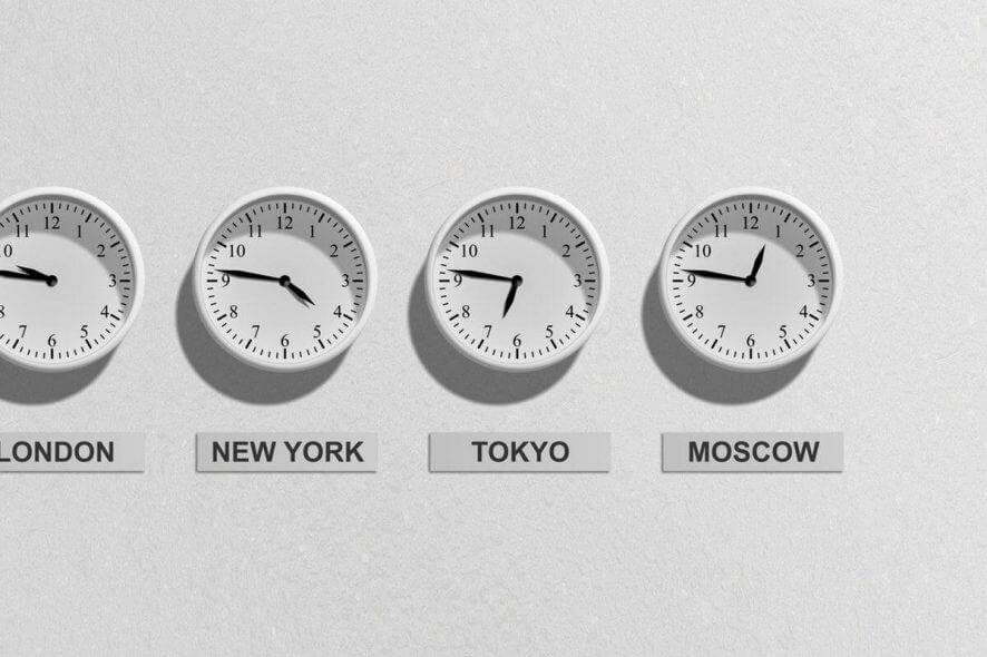 clocks time zones cover