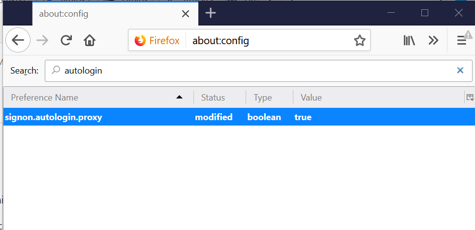 Signon.autologin.proxy Firefox keeps asking for password