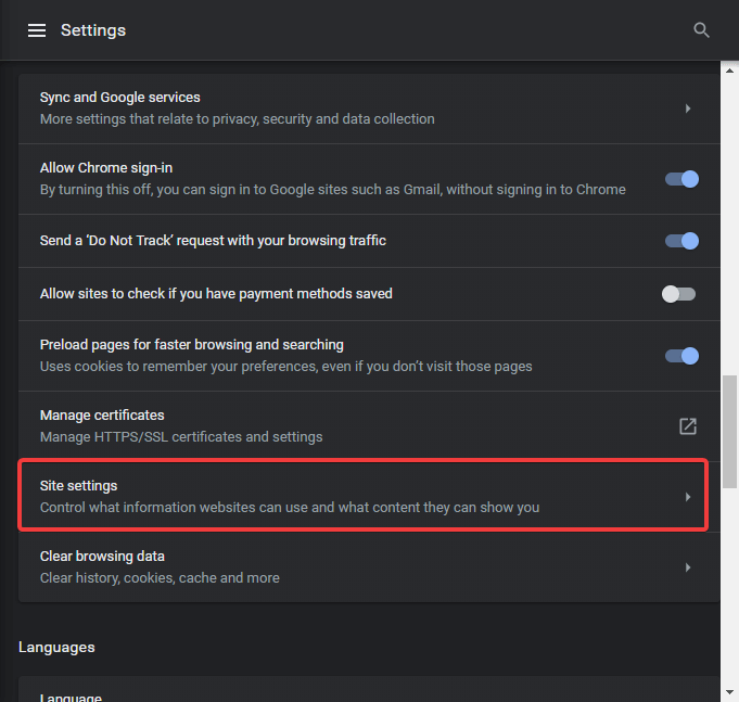 site settings my browser automatically opens advertisement websites