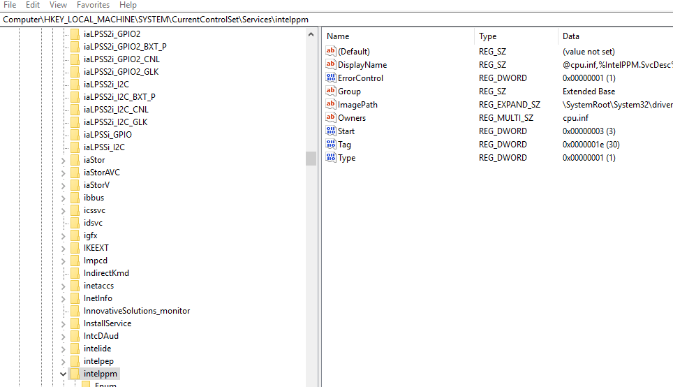 Как я могу исправить ошибку Bsod Intelppm Sys в Windows 10 Gadgetshelp Com