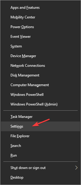 settings win+X menu Microsoft Office encountered an error during setup