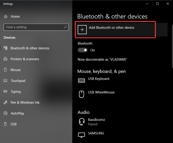 add a bluetooth device magic mouse won't connect to windows 10