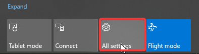 all settings action center my windows doesnt have bitlocker