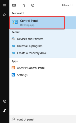 control panel discord not opening windows 10