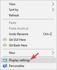 display settings How to change primary and secondary monitor