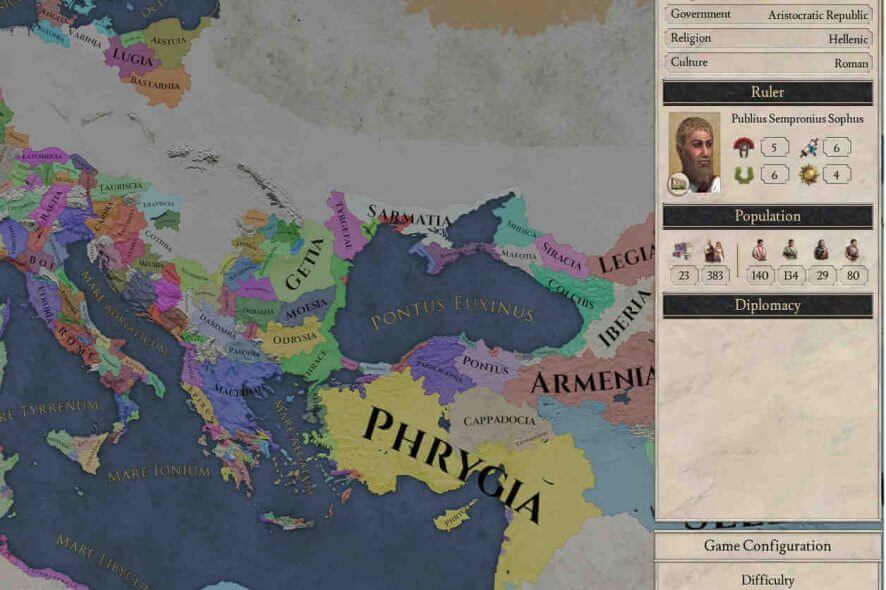 imperator rome issues PC