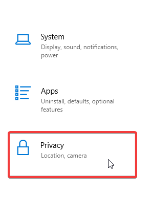 privacy windows 10 mail app notifications not working