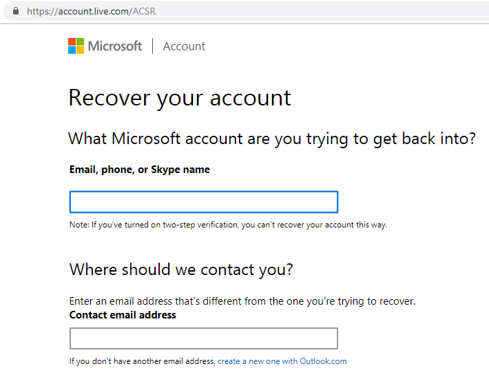 microsoft verification code text