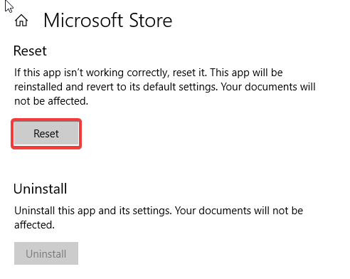 reset microsoft store you dont have any applicable devices linked to your Microsoft account