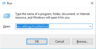 ms-settings: Troubleshoot Youtube Audio Renderer Error Please restart your computer