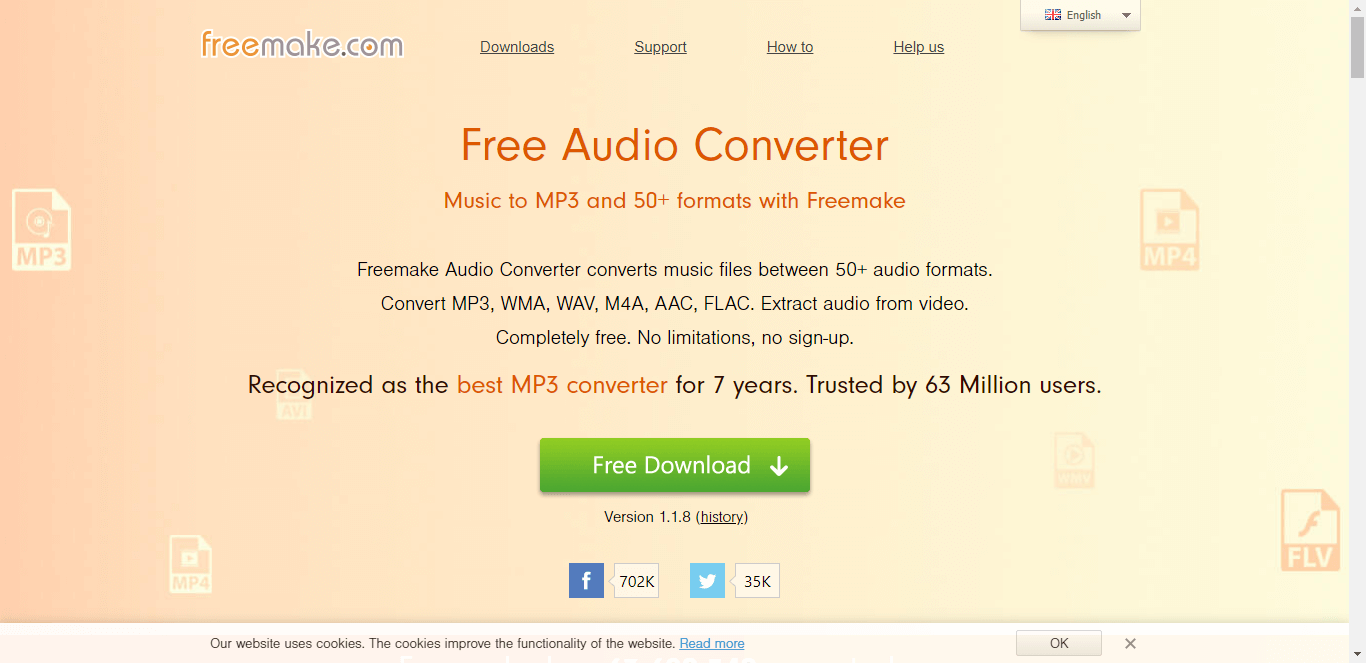 Freemake Audio Converter AMR to MP3 converter