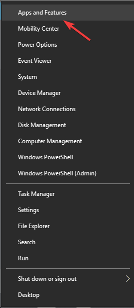 Apps and features win 10 - you don't have permission to create an entry in this folder