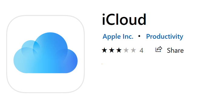 Check storage space if Windows 10 iCloud drive not syncing