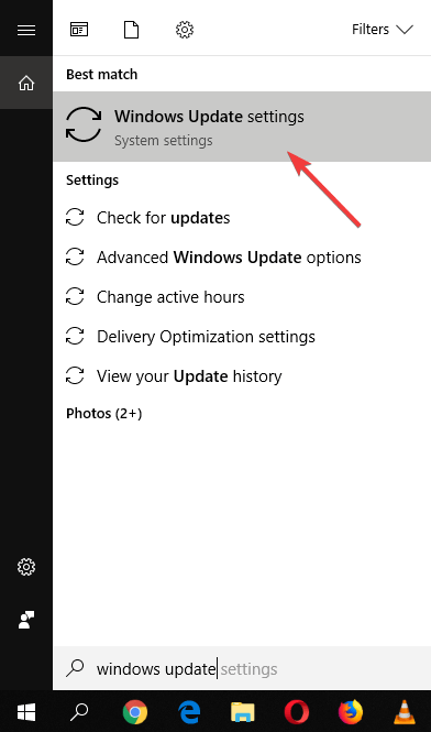 Cortana Search windows update - Silhouette won't update