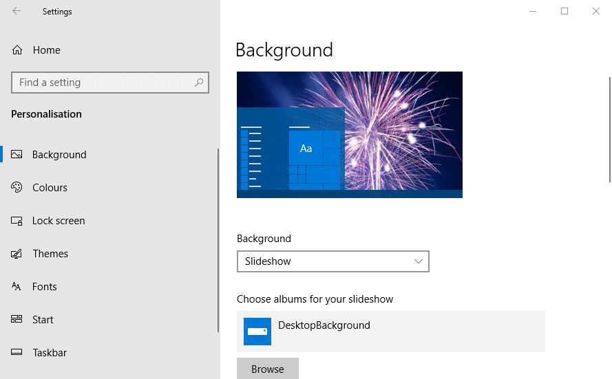 windows 10 personalization taskbar button width