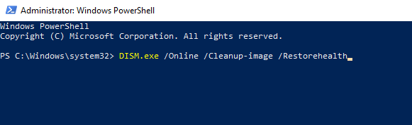 Powershell with dism command - You don't have permission to save changes to this file