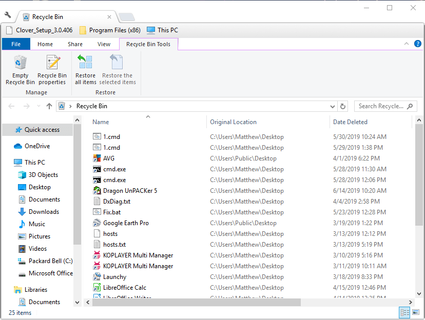 avg update failed a bin file is missing