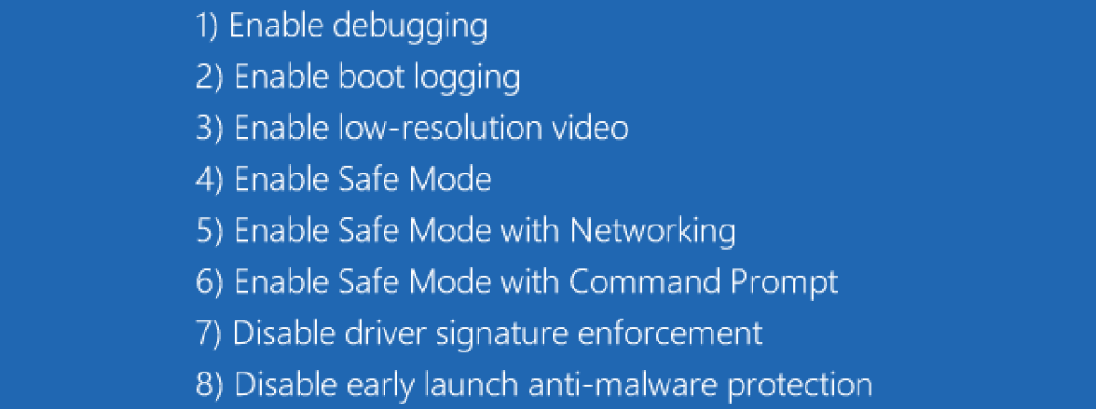 Windows 10 Safe Mode - IP Helper