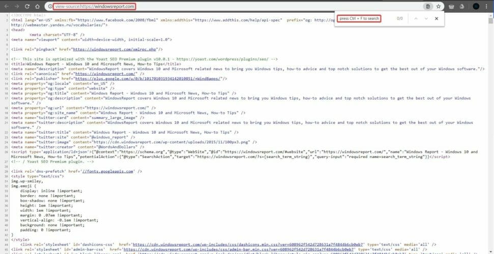 view page source copy content from a website that doesn't allow it