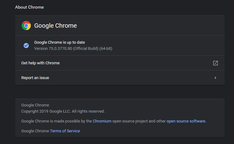 About Chrome Your browser is not supported Roblox