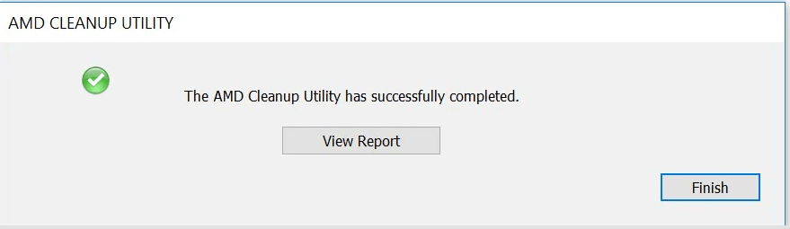 amd cleanup utility gpu scaling doesnt work windows 10