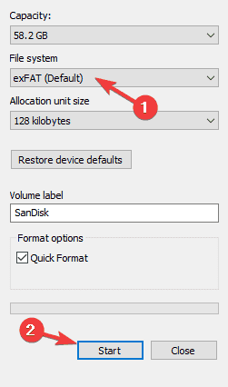 format settings are you sure you want to copy this file without its properties