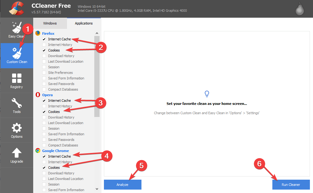 CCleaner - Sorry we're having trouble verifying your account Office 365