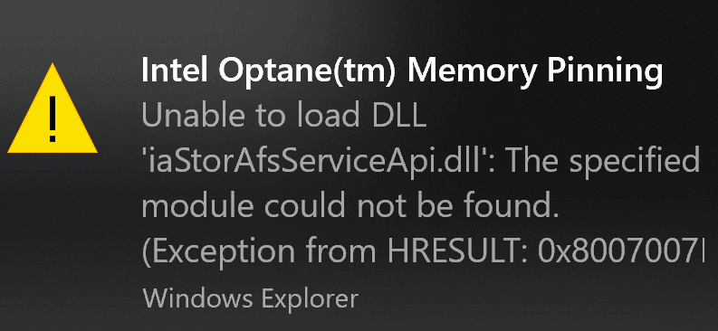 Intel-Optane-memory-error